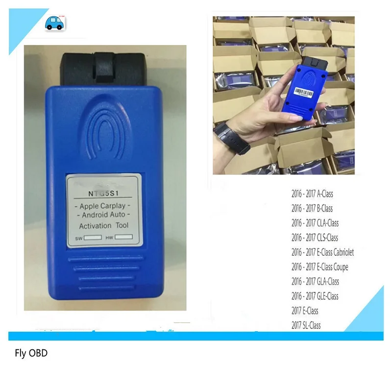 

2018 The Newest CarPlay for NTG5 S1 Apple and Android OBD 2 activation tool iPhone/Android Free Shipping