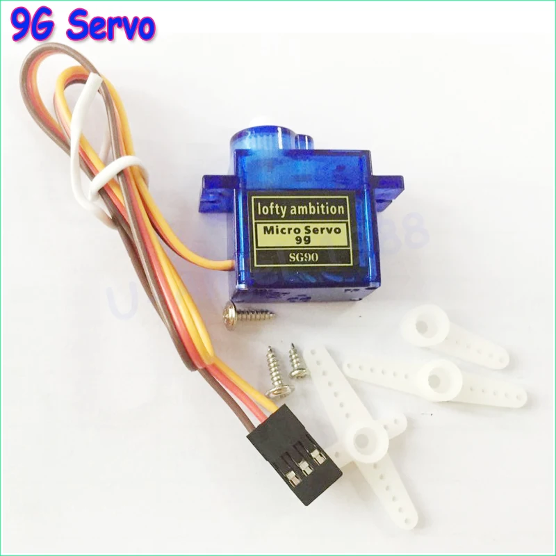 10pcs lot lofty ambition SG90 9g Mini Micro Servo for RC for RC 250 450 Helicopter