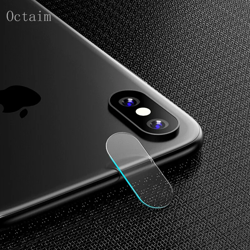 Задняя крышка для объектива из закаленного стекла Apple iPhone X XS Max XR Защитная пленка