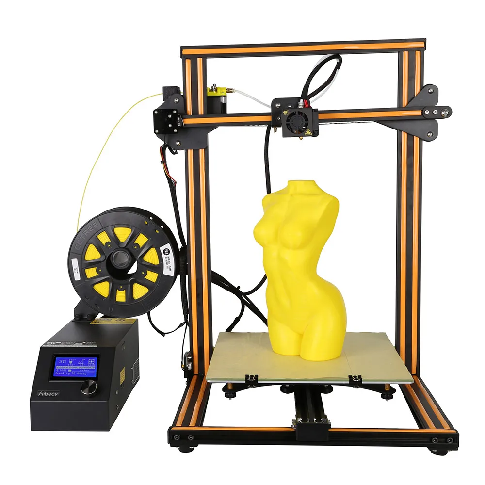 Aibecy CR-10S самостоятельная сборка 3D DIY принтер большой размер печати 300*300*400 мм алюминиевая рамка накаливания детектор 270 Вт Мощность