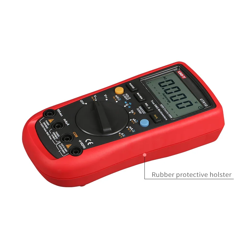 UNI-T UT61A UT61B UT61C UT61D UT61E Цифровой мультиметр true rms AC DC Meter Программное обеспечение CD& Data Hold Multimeter