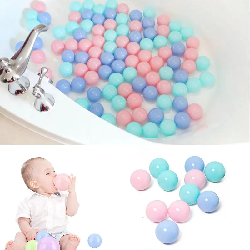 100 Pcs/lot Colorful Environmental Protection Plastic Marine Ball Children's Pool Toy Ball Thickening Children's Toy Ball