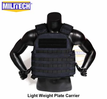 

MILITECH Light Weight Plate Carrier Navy Blue NB Military Combat Assault Tactical Vest Police Overt Body Armor Plate Carrier