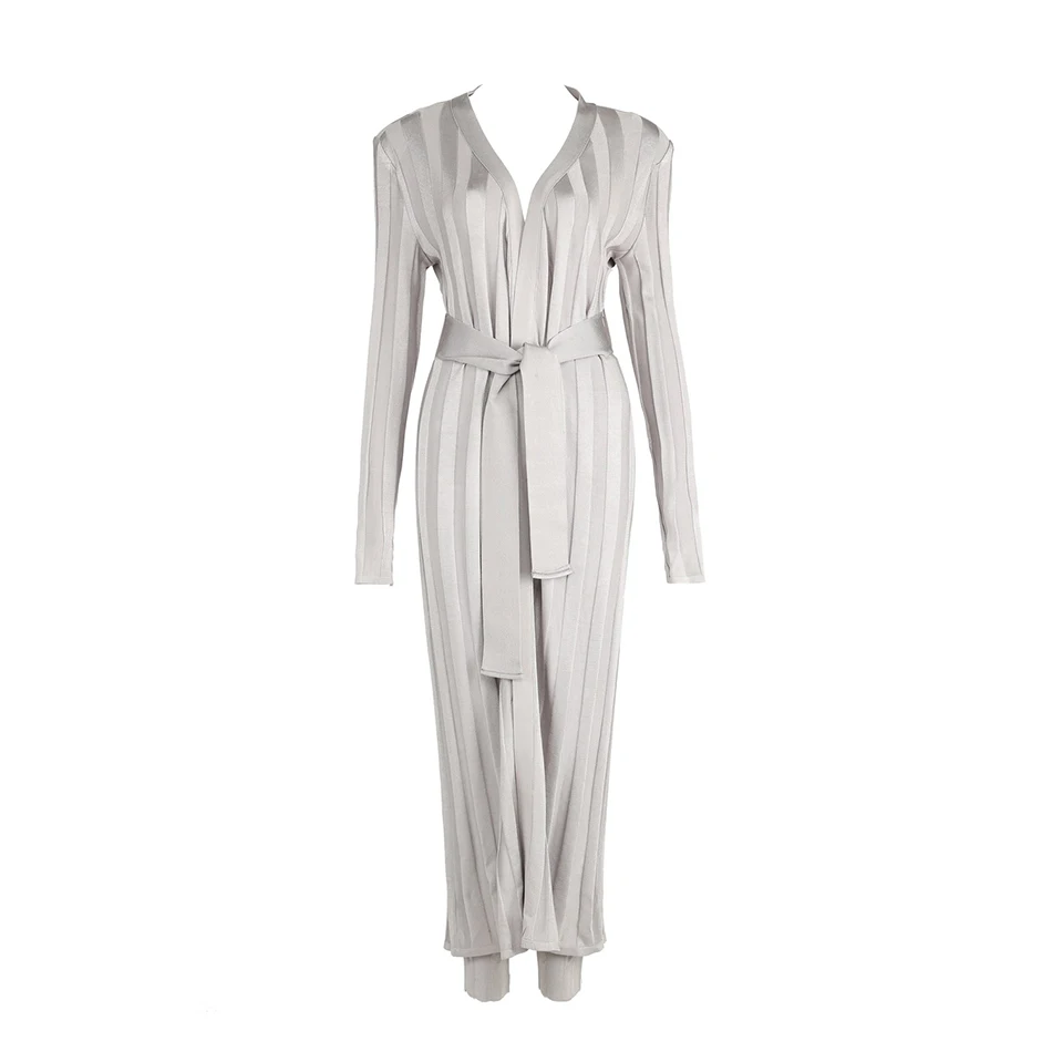 Robes Abricot Gris 2017 Deux Femmes Party Veste Longues Celebrity Automne Définit Manches Nouveau Clubwear Set Manteaux Pièces Noir qqxTpO6