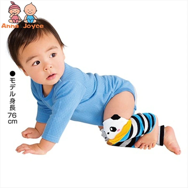 3 PAIRS Baby Climbing Knee Three – Dimensional Cotton Leg Warmer Cartoon Children Leg Warmer