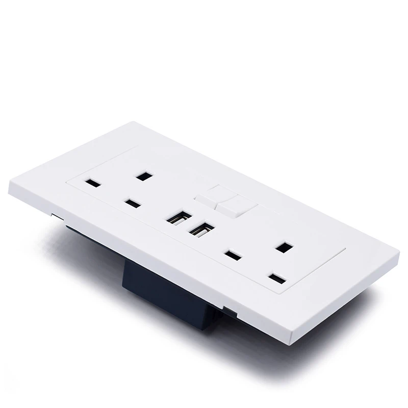 146 Type Dual USB Wall Outlet pic 2