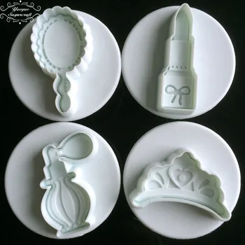 

Yueyue Sugarcraft Lipstick make up plastic fondant cutter cake mold fondant mold fondant cake decorating tools sugarcraft