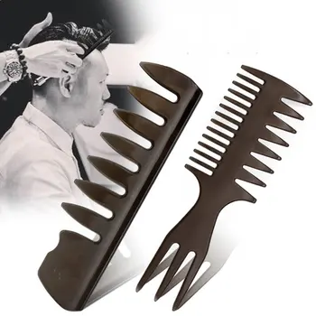 

Comb Long Tooth Curly Hair Brush Fork Shaped Salon Hairdressing Dyeing Styling Accessories