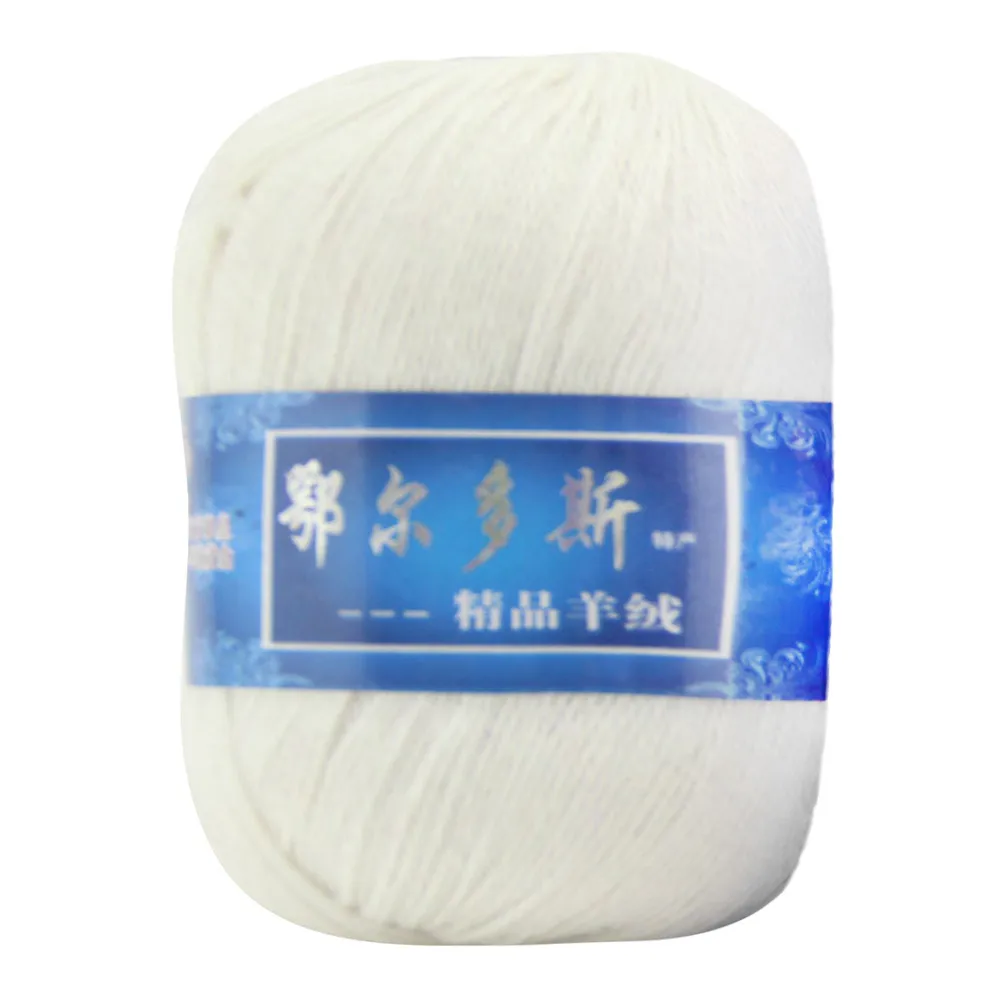 1pc Soft Cashmere Yarn Hand Mongolian Woolen DIY Weave Thread Cotton Yarn Fiber Yarn Hand Wool Crochet for DIY Sweater Scarf Hat - Цвет: A