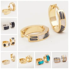 Yunkingdom 32 пары, разные стильные модные геометрические серьги-кольца из нержавеющей стали для женщин и мужчин, ювелирные изделия