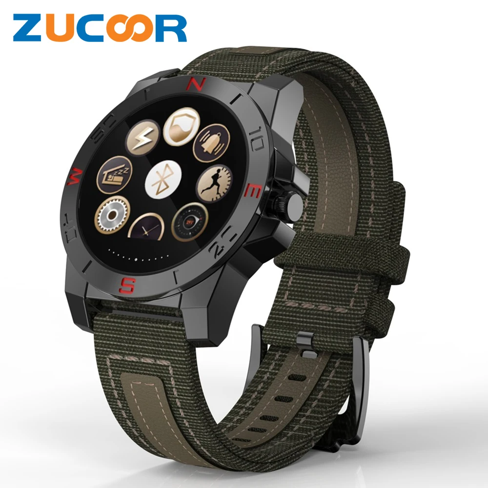 X1 SmartWatch с BT 4.0 heatbeat компас термометр альтиметр Барометр секундомер Смарт часы для