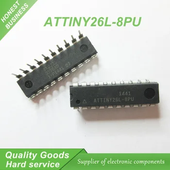 

10PCS free shipping ATTINY26L-8PU ATTINY26L-8 ATTINY26L ATTINY26 IC MCU AVR 2K 5V 8MHZ DIP-20 100% new original