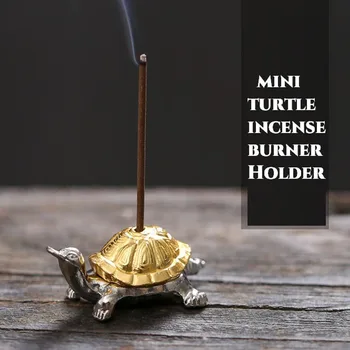 

Turtle Incense Burner Incense Stick And Coil Holder Incense Container Censer High Incense Plug Home Decor Desktop small ornament