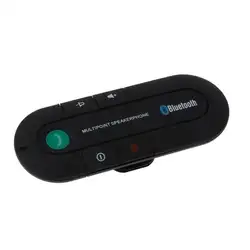 Автомобильный Bluetooth 4,1 версия Hands-free Телефон Bluetooth приемник музыкальный плеер Солнцезащитный козырек EDR Carless Kit Aux Bluetooth