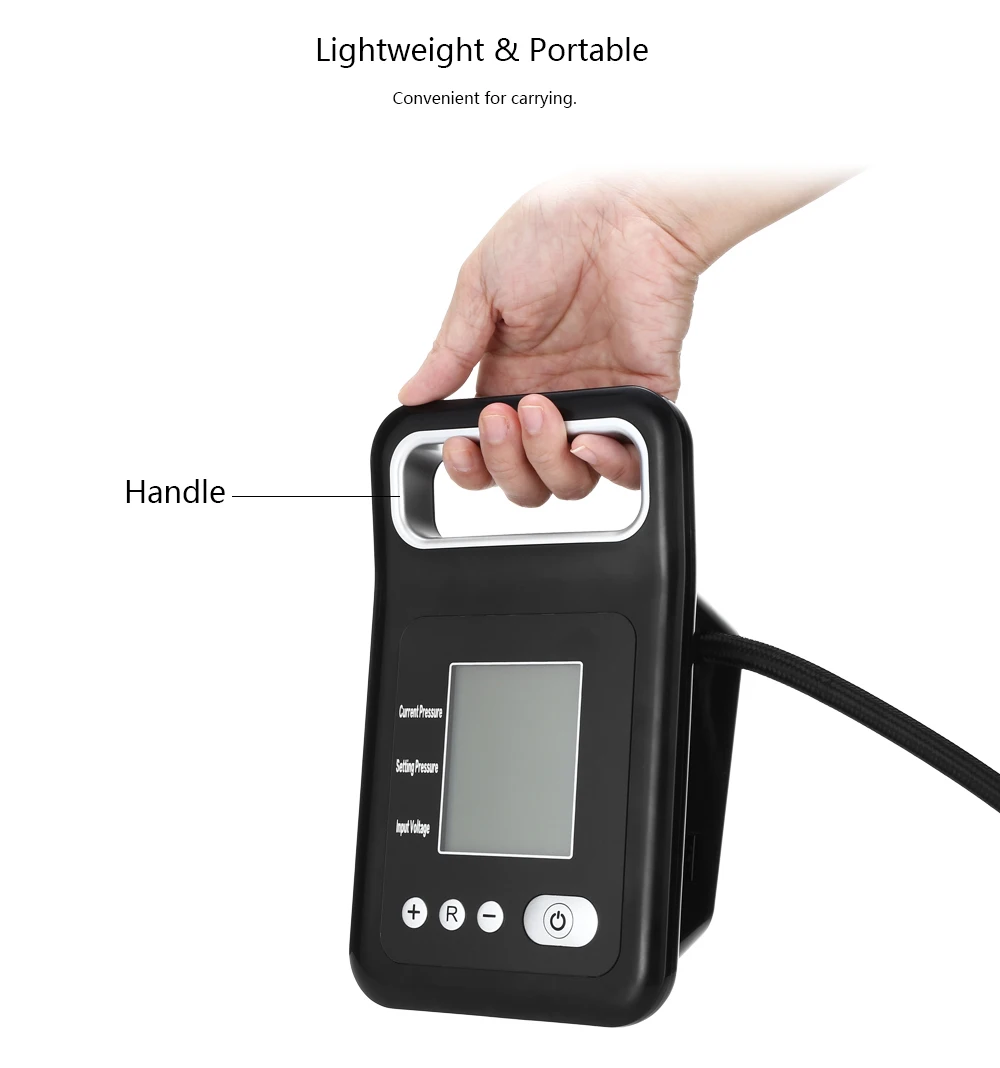 

12V Car Air Compressor 150PSI Inflator Pump Tire Inflatable Pumps Digital Display Portable Motor Bike Car Tool Cigarette Lighter