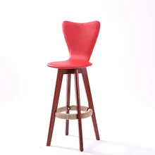 restaurant ice cream shop chair coffee bar house stool free shipping white black orange red color