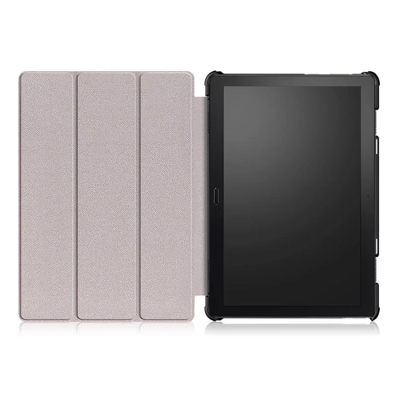 Чехол Smart Case для lenovo Tab P10 TB-X705F TB-X705L 10,1 дюймов Tri-Fold Стенд флип-чехол Искусственная кожа TB-X705F/L защитную оболочку кожи