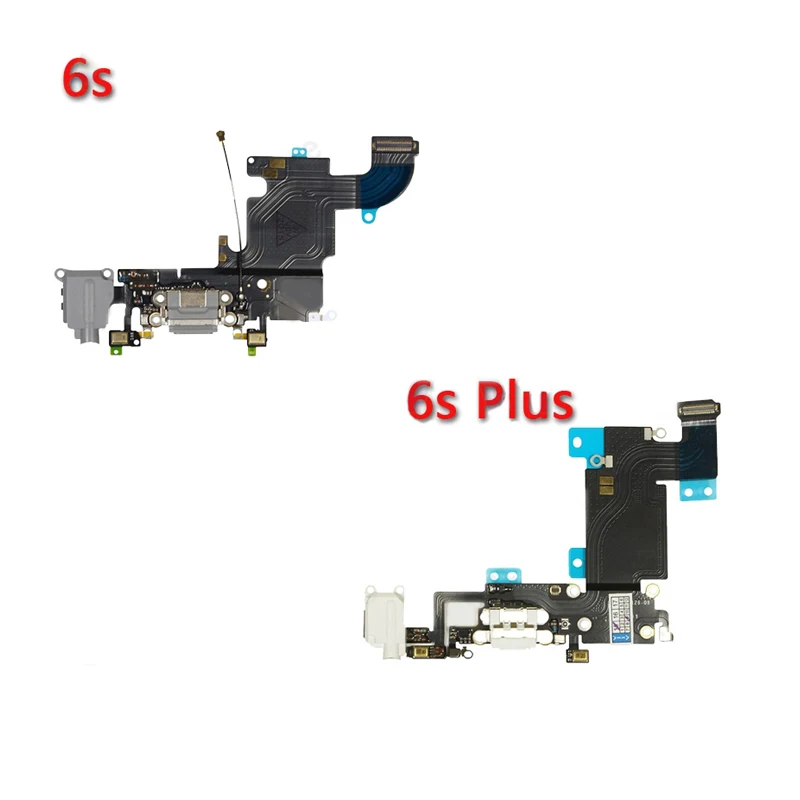 5 шт./лот зарядное устройство зарядный порт USB док-разъем Замена для iPhone 6S 6P 7 Plus 7 P наушников аудио разъем гибкий кабель
