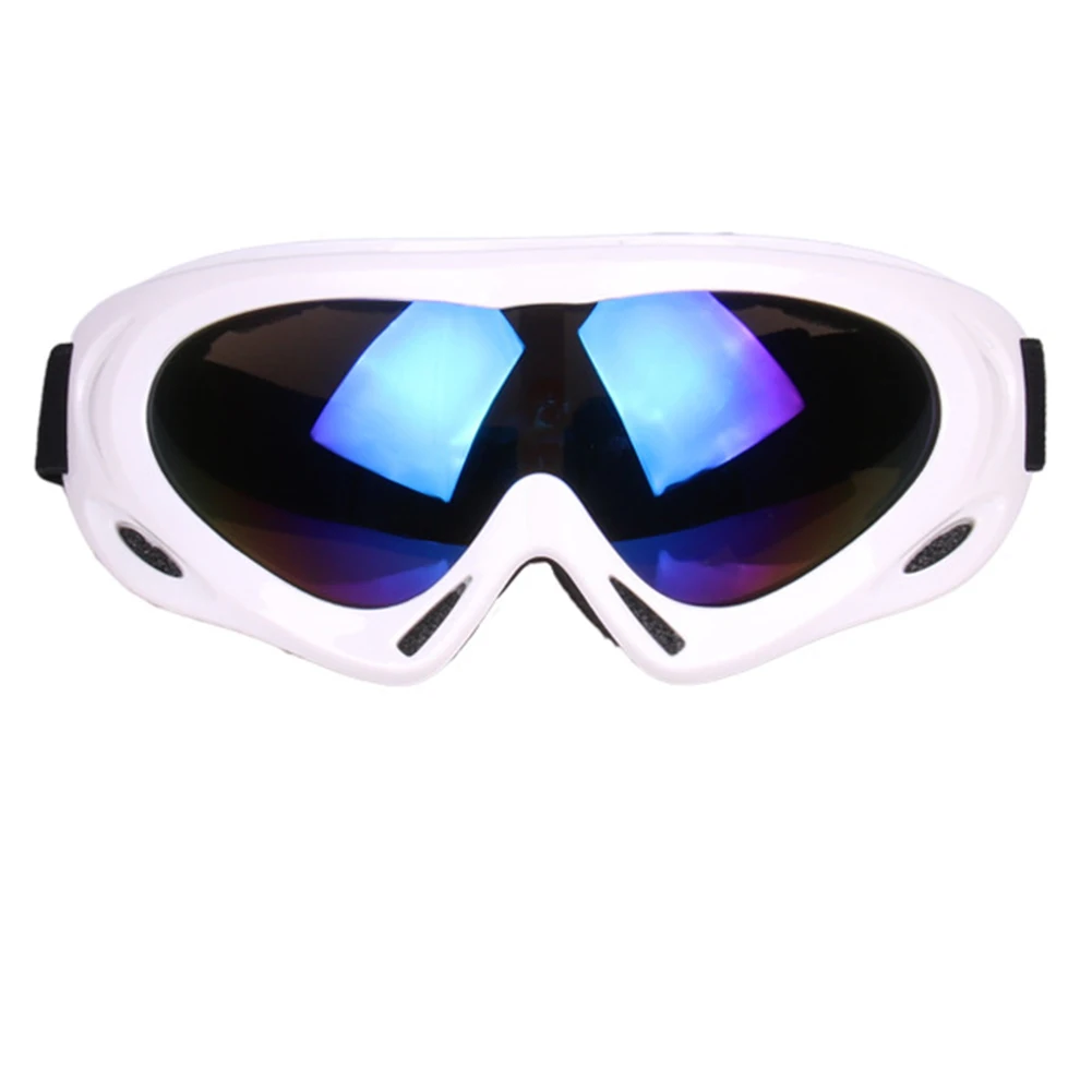 Anti-impact and Anti-wind Eye Protection Safety Glasses Single-deck Ski Goggles with Adjustable Belt For Outdoor Sports | Спорт и