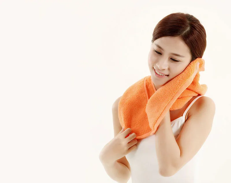 Xiaomi бренд ZSH полиэфирное антибактериальное полотенце высокое качество Oeko-Tex стандарт хлопок сильное поглощение воды