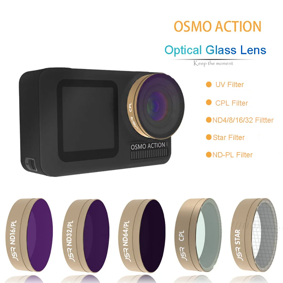 Фильтр для спортивной экшн-камеры Osmo UV CPL ND 4 8 16 32 фильтры нейтральной плотности DJI