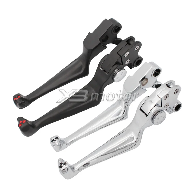 Buy Motorcycle Accessories Black Chrome Skull Brake