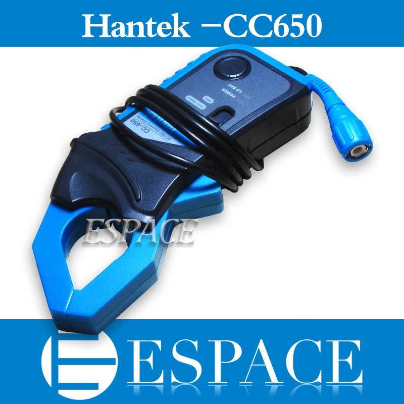 Новинка Hantek CC650 до 20 кГц 650a осциллограф мультиметр переменный/постоянный ток