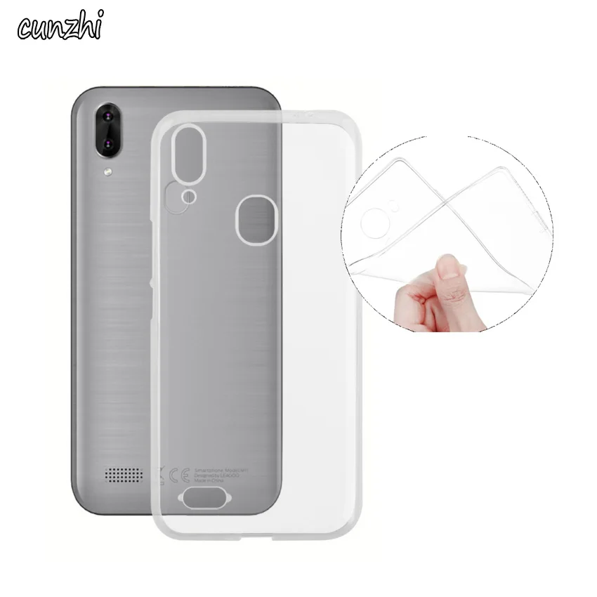 Силиконовый чехол для LEAGOO M11 Ультратонкий Мягкий ТПУ мобильный телефон задняя