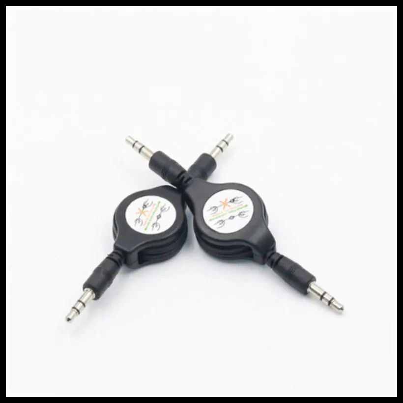 Colorful Retractable Aux Cable 3.5mm Male to Auxiliary Stereo Jack Car Audio Cord For Pod Phone Sumsun Mp3 Mp4 MP5 | Компьютеры и офис