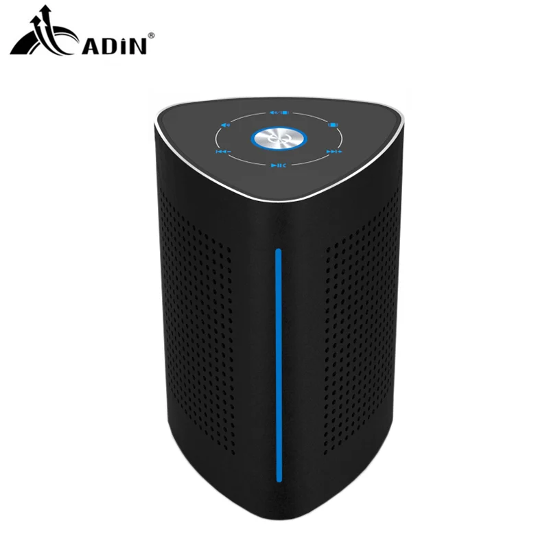 Adin 36 Вт Портативный резонанс и вибрация музыкальный динамик коробка супер бас вибро беспроводной Bluetooth Handsfree сенсорные динамики для телефона