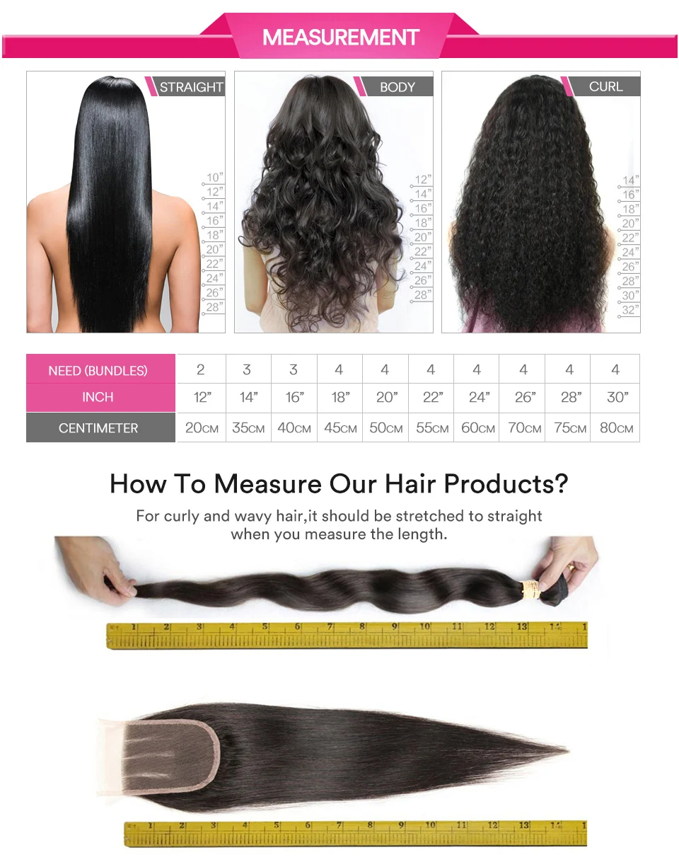 Bone Straight Hair Bundles With Closure Brazilian Human Hair Bundles With Closure 3 Bundles With Closure Remy Human Hair Bundles