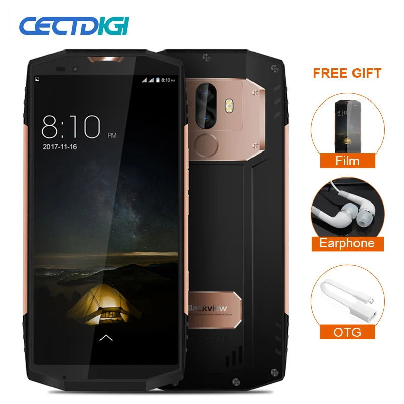 Blackview BV9000 смартфон с 5 7 дюймовым дисплеем восьмиядерным процессором Helio P25 ОЗУ 4 Гб