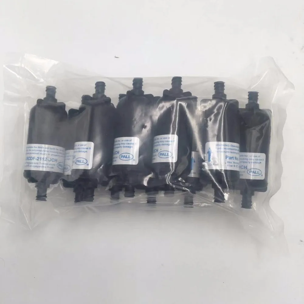 

4PCS 100% original pall uv ink filter SCDF-2112-JCH cylindrical capsule filters for flora PQ512 infiniti inkjet uv printer