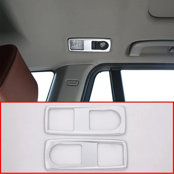 

For BMW X3 F25 X4 F26 2011-2017 X1 F48 2010- 2015 Car Accessory ABS Chrome Rear Reading Light Frame Cover Trim Stickers
