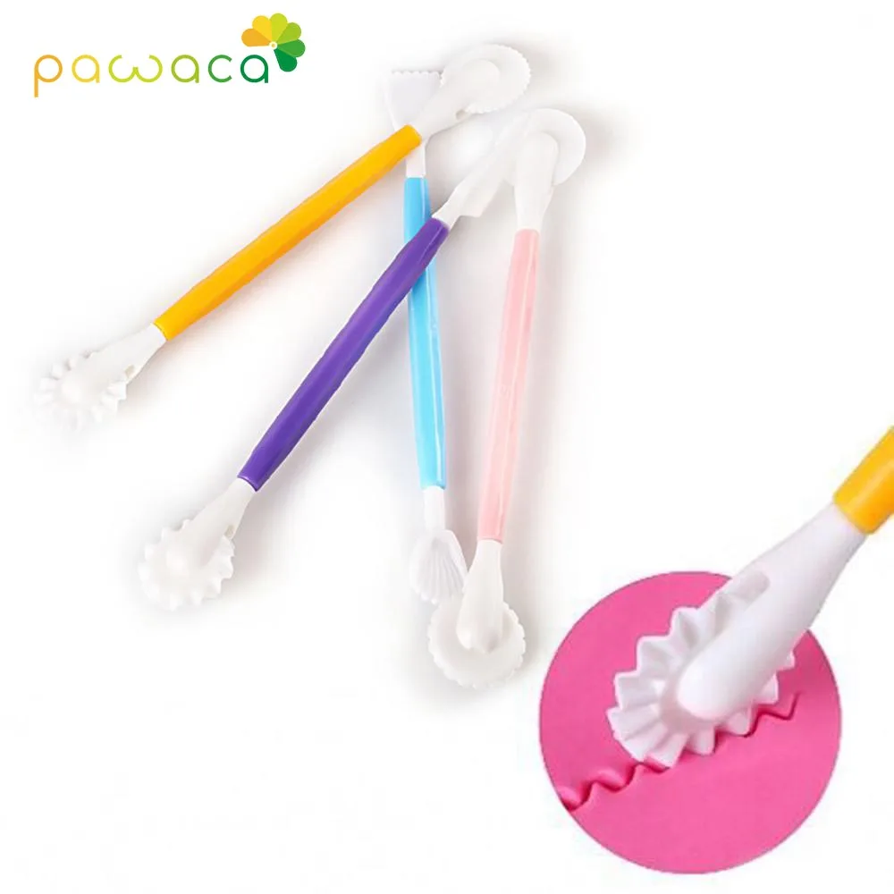 4Pcs DIY Fondant Carving Cake Knife Tool Set Pastry Making Carved Molds Tools fondant Mold Baking Kitchen Accessories | Дом и сад