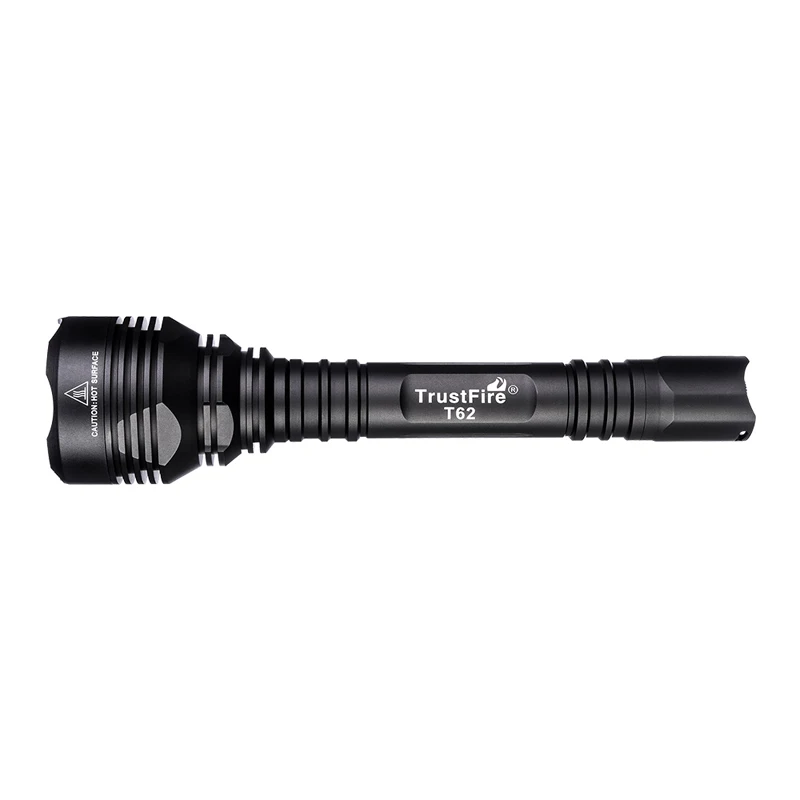 TrustFire T62 CREE XHP70 3600 люмен 5-Mode длинный радиус действия луча дальнего света 431 м светодиодный тактический фонарь(2x18650/3x18650