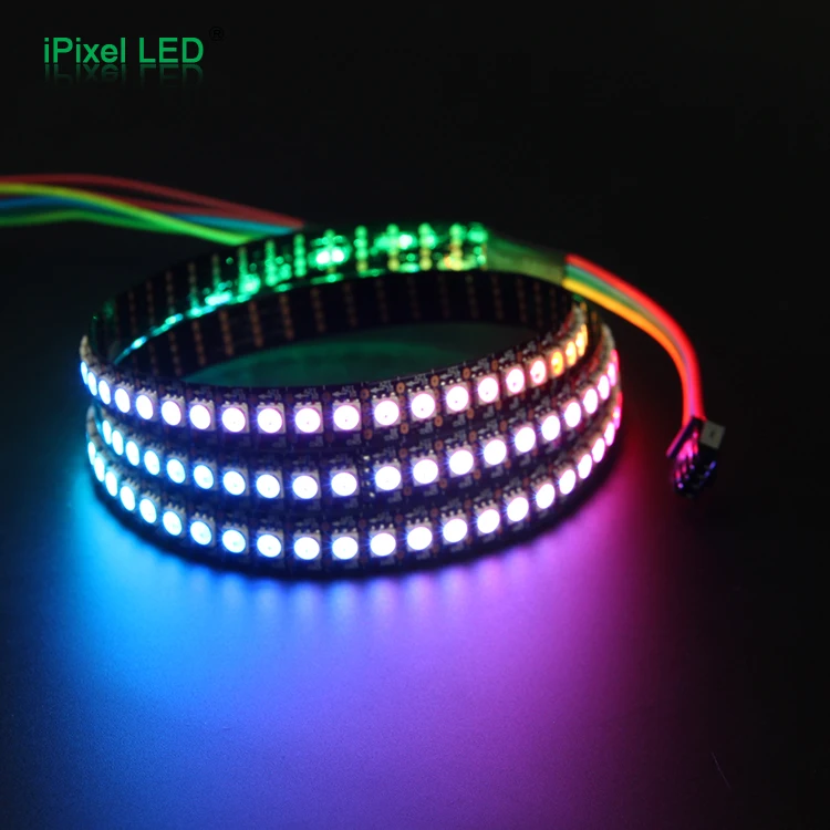 Epistar чип ws2815 rgb 12v Светодиодная лента 144led гибкий адресный свет