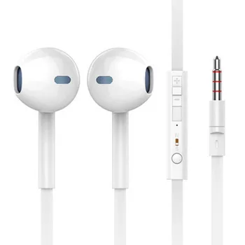 

Eighfitech 3.5mm In-Ear Wired Earphone Earbuds Universal Intelligent Adjustable Volume Voice Wire-controlled Earplugs with Mic