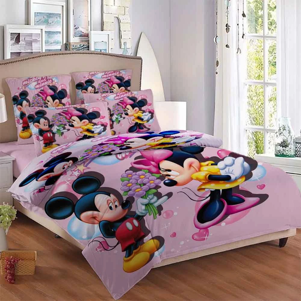 minnie mouse single quilt cover