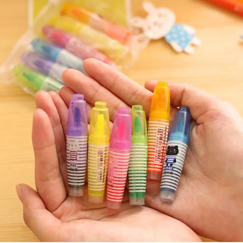 

Limit shows 6pcs/lot Cute Novelty Cartoon Animal Mini Highlighter Fluorescent Pen Markers