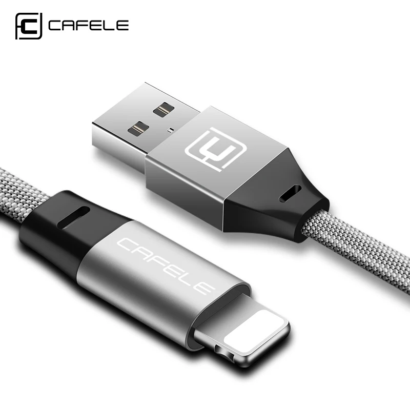  Cafele Kabel für iPhone 11 pro X Xr Xs Max 8 7 6 5 SE USB Kabel Nylon Woven Schnelle ladegerät Kabe