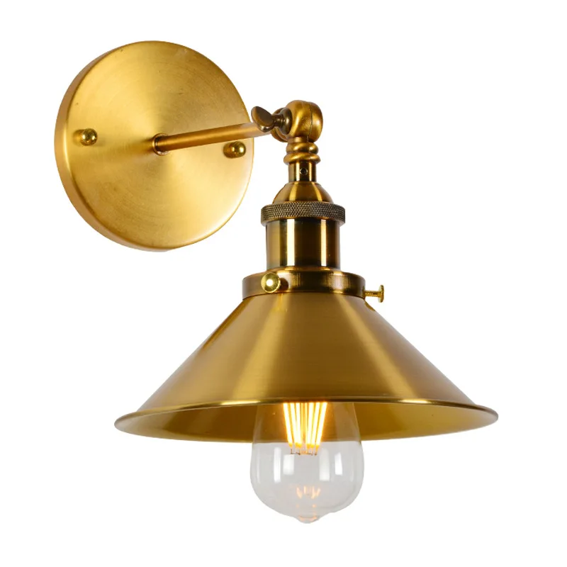 

Gold wall sconce E27 luxury wall lamp