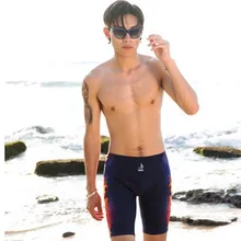 Мужские нейлоновые водонепроницаемые купальные костюмы из полиэстера для серфинга, пляжная одежда, плавки для плавания, шорты-боксеры, мужские быстросохнущие плавки