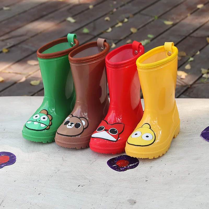 

New Arrival Rain Boots Kids for Boy Girls Rain Boots Cartoon PVC Water Shoes Children Shoes Waterproof Rainboots Four Seasons