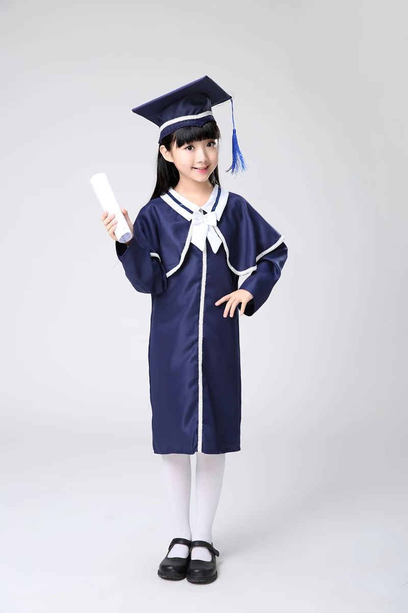 Детская учебная Одежда для мальчиков, Dr. Cloth, Градуированный, Bachelor Dr. cap, для девочек, степень магистра, одежда для выпускного и одежда, 18