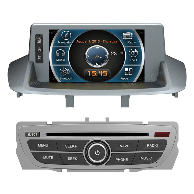in dash car radio gps navigation stereo system with ...