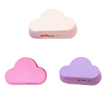 

160g Organic Bath Salt Set Essential Oil Natural Skin Care Cloud Rainbow Bath Salt Moisturizing Bubble Bath Bombs Ball J71