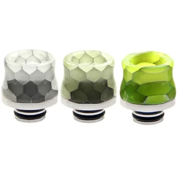 

Wholesale Universal 510 Resin Snake Style Luminous Drip Tip For 510 Thread RDA RTA RDTA Atomizer Accessories
