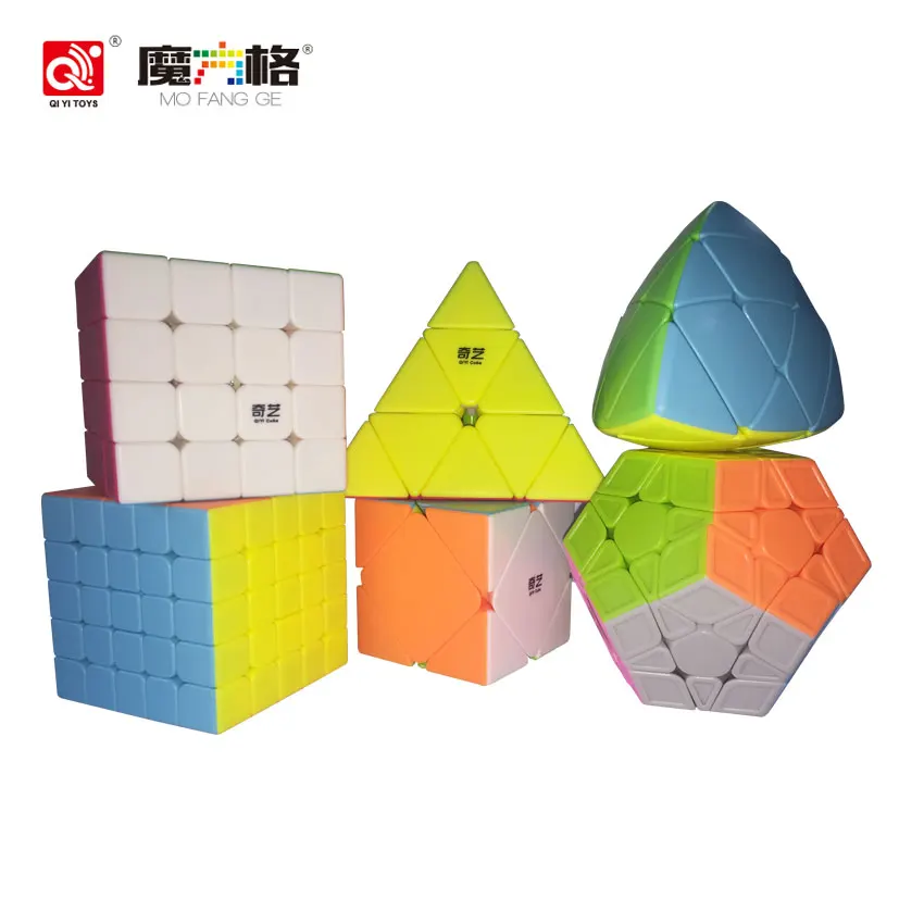 Original QiYi Colorful Puzzle Magic Cube QiMing No Stickers Professional Speed Cubo Magico Newest Learning Toys Educational Original QiYi Colorful Puzzle Magic Cube QiMing No Stickers Professional Speed Cubo Magico Newest Learning Toys Educational