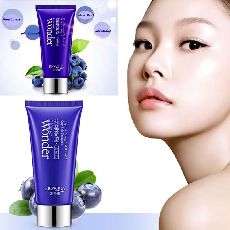 Face Mask Blueberry Miracle Deep font b Cleanser b font maquiagem Whitening Moisturizing Rehydrating Pores Beauty